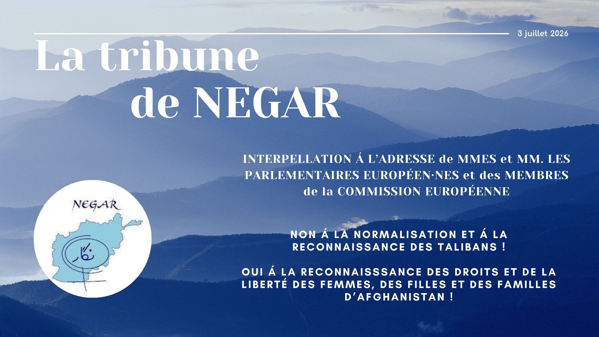La tribune de Negar